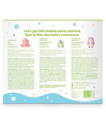 Babyganics 3-in-1 Skin Care Set Newborn and Baby Essentials Kit with (1) Bubble Bath Soap 266 ml (1) Baby Shampoo + Body Wash 207 ml and (1) Moisturizing Body Lotion 266 ml Packaging May Vary - Buy Online on GoSupps.com