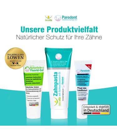 Beovita Toothpaste & Parodont Gel Set - Black Cumin Oil (75ml & 10ml) | International Shipping Available - Buy Online on GoSupps.com