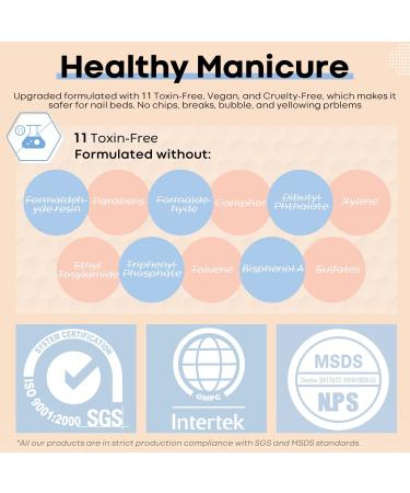 Modelones 15ml Gel Nail Polish - Soft Light Orange Pastel for Spring & Summer | Long-Lasting Shellac for UV/LED Lamps | Perfect for French Manicure - Buy Online on GoSupps.com