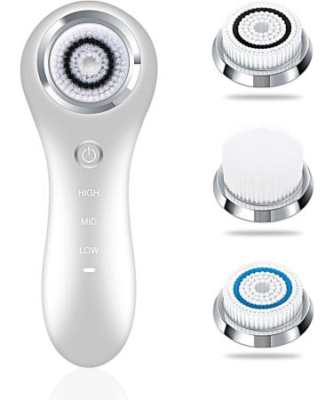 Valentine's Day Gift: Hangsun Sonic Facial Cleansing Brush SC200 - 3 Speeds, 3 Heads, IPX7 Waterproof - Buy Online on GoSupps.com