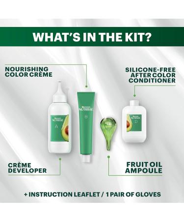 Garnier Nutrisse Nourishing Creme 42 Deep Burgundy Hair Color - Black Cherry Red Dye | 1 Count - Buy Online on GoSupps.com