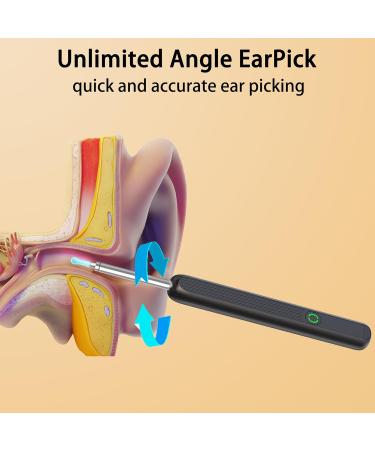 Ear Wax Removal with Camera - Ultimate Ear Cleaner Kit for iPhone iPad & Android | Safe & Effective Cleaning Tool - Buy Online on GoSupps.com