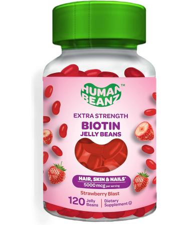 Human Beanz Biotin 5000mcg + Multivitamin Bundle - 120 Gummies Each - Kosher Certified - Buy Online on GoSupps.com