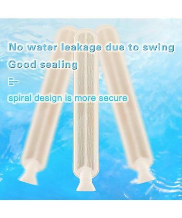 Rubber Hot Water Bottle with Soft Cover - Gray with Pocket | Pain Relief, Bed & Waist Warmth | Christmas Gift for Women - Buy Online on GoSupps.com