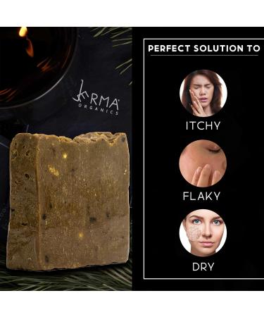 Derma Organics Grandma's Pine Tar Soap For Face And Body Oily And Blemish Prone Skin Helps Fade Dark Spots Soothes Cracked Skin Inflammatory Skin Conditions (200gm) - Buy Online on GoSupps.com
