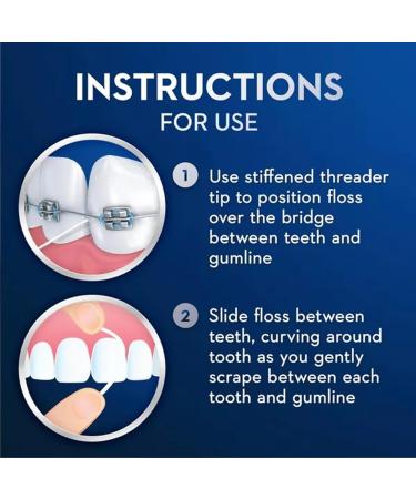 Buy Glide Threader Floss - 30 Count (Pack of 6) for Easy Flossing | International Shipping Available - Buy Online on GoSupps.com
