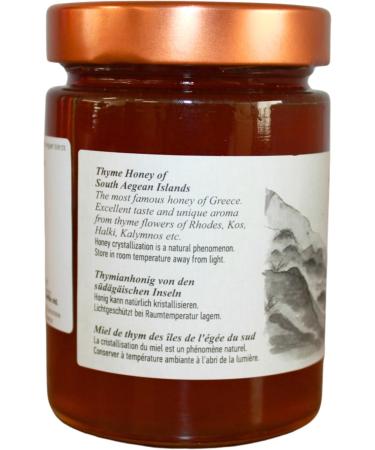 HoneyUP Greek Thyme Honey from the South Aegean Islands 450 g - Buy Online on GoSupps.com