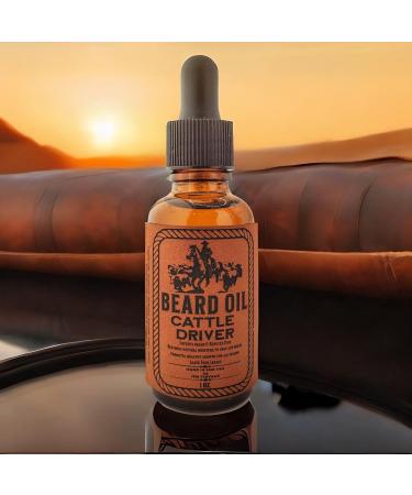 JTM Vintage Cattle Driver Beard Oil | Premium Grooming & International Shipping - Buy Online on GoSupps.com