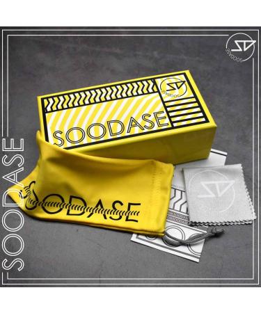 SOODASE Rubber Transparent Replacement Frame Legs for Oakley Crosslink Sweep/Switch Glasses - Black | International Shipping - Buy Online on GoSupps.com