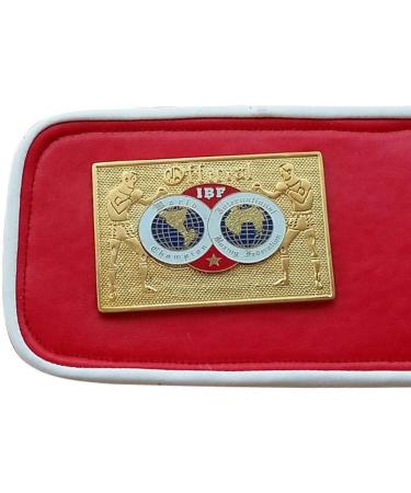 IBF Boxing Championship Belt Replica - Official International Boxing Federation Adult Size - Buy Online on GoSupps.com