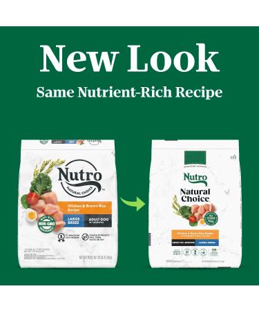 NUTRO Natural Choice Adult Large Breed Dry Dog Food & NUTRO Natural Choice Adult Wet Dog Food Cuts in Gravy Grain Free Small Adult + Dog Food 12x100g Chicken 13.61 kg (Pack of 1) - Buy Online on GoSupps.com