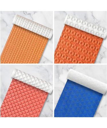 Keoker Clay Texture Roller Stamps - Polymer Clay Jewelry Embossing Tools (3-Pack) - Buy Online on GoSupps.com