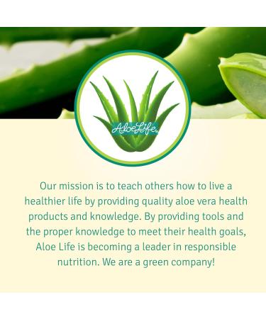 Aloe Life - Daily Greens Powder QAI-Certified Organic Health Supplement Antioxidants 21 Fruits Veggies & Herbs Including Aloe & Nopal Cactus Low-Calorie Keto-Friendly Gluten-Free (30 Servings) - Buy Online on GoSupps.com