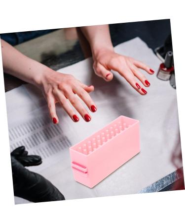 Ipetboom Box Grinding Head Storage Box Salon Tool Green Hat Fascinator Manicure and Pedicure Kit Soccer Pinata Manicure Tools Professional Nail Art Tool Nail Bit Hole Drill Pink Pp Simple - Buy Online on GoSupps.com