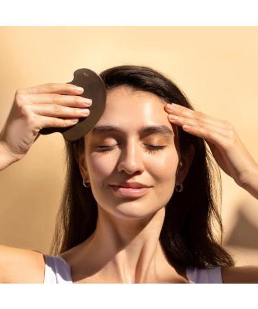 YINA Bian Stone Gua Sha for Face & Body | Sustainable Cruelty-Free Clean Skincare - Shop Internationally - Buy Online on GoSupps.com