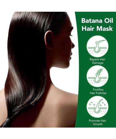 Masque capillaire l'huile de Batana cr me 100 % naturelle pour la croissance des cheveux l'huile de Batana bio pr vient la perte de cheveux avec romarin et biotine aide lutter contre les 120 g (Lot de 1) - Buy Online on GoSupps.com