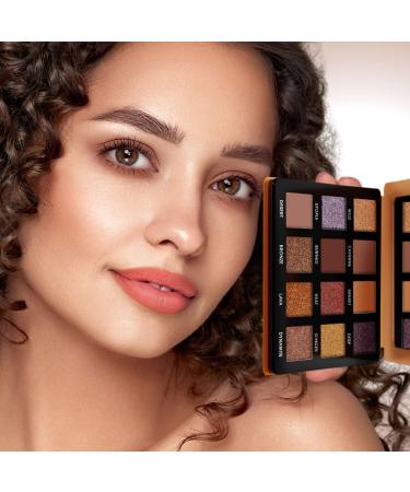 Lamora Eyeshadow Palette Makeup - Bronze - Buy Online on GoSupps.com