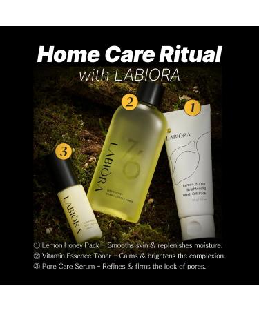 Labiora Lemon Honey Vitamin Essence Toner for Face Hydrating & Soothing Facial Toner with Niacinamide Vitamins C & E Herbal Extracts for Refreshed Dewy Skin Korean Skin Care 7.1 fl oz / 210ml - Buy Online on GoSupps.com
