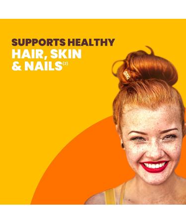 Biotin Gummies by Sundown  Supports Healthy Hair  Skin & Nails  Non-GMO  Free of Gluten  Dairy  Artificial Flavors  1000 mcg  130 Gummies 130 Count (Pack of 1) - Buy Online on GoSupps.com