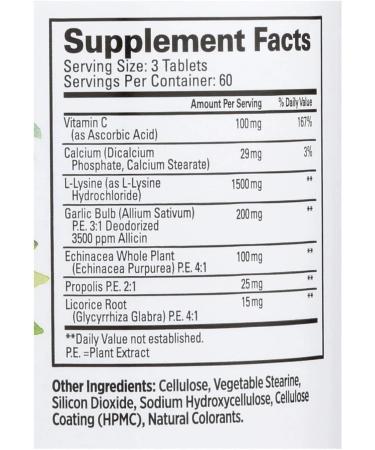 Quantum Health Super Lysine Plus+ 180 Tabs - Buy Online on GoSupps.com