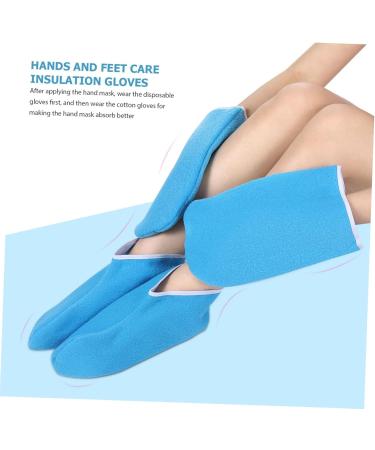 Set De Mitaines Et Chaussettes De Cire Pour Th rapie Paraffine Accessoires De Bain Paraffine Main Et Pied Protection Thermique Pour Soin Spa Professionnel Et Utilisation Domicile - Buy Online on GoSupps.com