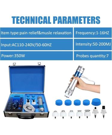 ZIXIAOS ED Shock Wave Therapy Device - Professional Pain Relief & ED Treatment Massage Device for Muscle Pain Relief - Buy Online on GoSupps.com