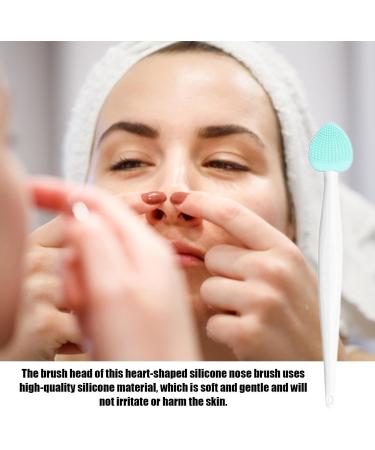 Silicone Face Wash Brush - Face Scrubber Handheld Double-Sided Skincare Remover Tool - Blackhead Brush Face Wash Brush Portable Nose Scubber for SPA Center Shakven C Blue - Buy Online on GoSupps.com