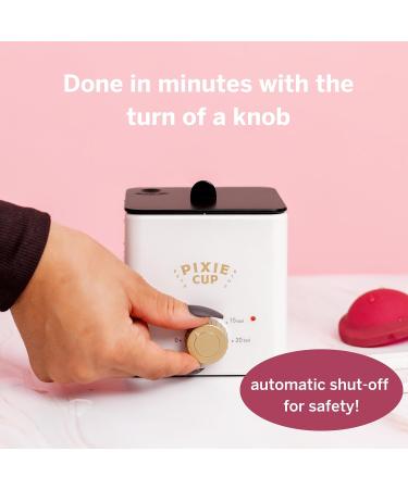 Pixie Menstrual Cup & Disc Boiler Sterilizer - Effortless Cleaning Kills 99.9% Germs | Eco-Friendly Period Care - Buy Online on GoSupps.com
