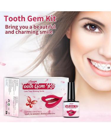 DIY Tooth Gem Kit - 60 Sparkling Crystals | Teeth Jewelry Starter Kit | Create Stunning Tooth Gems at Home - Buy Online on GoSupps.com