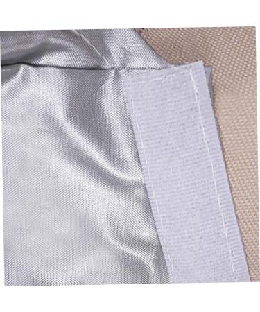 Hair Cape Wrap for Salon & Barber - Silver Hairdressing Umbrella Cloak for Adults - Buy Online on GoSupps.com