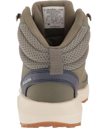 Columbia Trailstorm Peak Mid Hiking Shoe 7.5 - Stone Green/Nocturnal - Buy Online on GoSupps.com