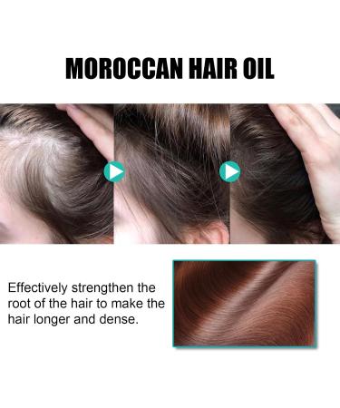 Argan Hair Oil Moisturizing Hair Oil Serum with Argan Oil from Morocco Argan Oil Hair for Natural Hair Growth Intensively Nourishing Hair Care Oil for Dry Brittle Hair - Buy Online on GoSupps.com
