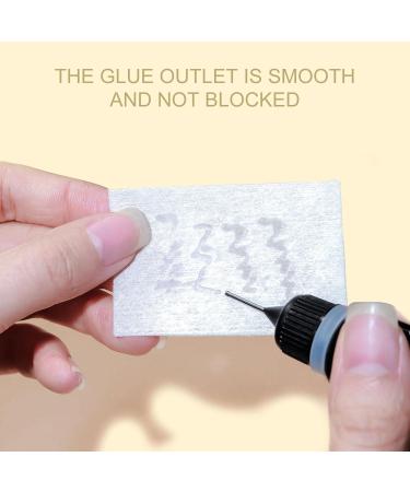 Rhinestone Glue Gel with Tip | Nail Gems and Rhinestones Gel Glue Professional Needle Pinhole Design Manicure Tools Glue Tip for Gaps Rhinestones Adhesive Sealing Littryee - Buy Online on GoSupps.com