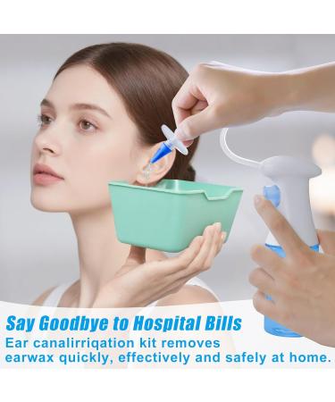 Ear Wax Removal Kit Easy to Operate Manual Ear Irrigation Flushing System for Adults & Kids Safe and Effective Ear Cleaner Tool for Wax Build Up Flushing - Buy Online on GoSupps.com