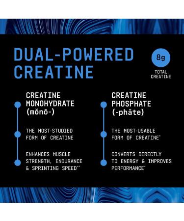 BEYOND RAW Creatine Monophate - Duel-Powered with 5g of creatine monohydrate 3g of creatine Phosphate and 50mg of Atstragin Unflavored (30 Servings) - Buy Online on GoSupps.com