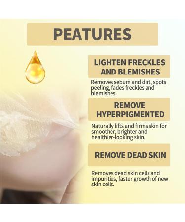 KOAHDE Super Strength Peeling Oil Removing Exfoliating Oil Bright White Exfoliating Oil Remove Exfoliating Moisturizing Oil Natural Spots Whitening Peeling Oil Yellow Peeling Oil All Types 50ML - Buy Online on GoSupps.com