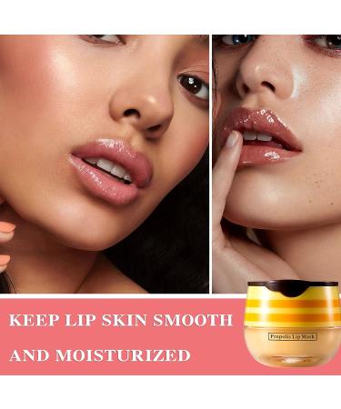 Honey Pot Bee Balm Lip Balm: Hydrating Treatment for Dry & Cracked Lips | Sleeping Lip Mask & Exfoliator with Applicator - Lip Care Products for Dry Lips - Buy Online on GoSupps.com
