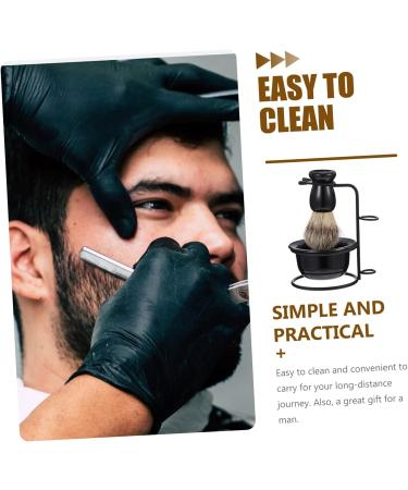 Professional Beard Shaving Set - Wear-Resistant Brush & Bowl for Men | Premium Shaving Supplies International Shipping - Buy Online on GoSupps.com