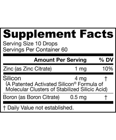Jarrow Formulas JarroSil Activated Silicon Liquid 1 oz - Boost Health & Wellness - Buy Online on GoSupps.com