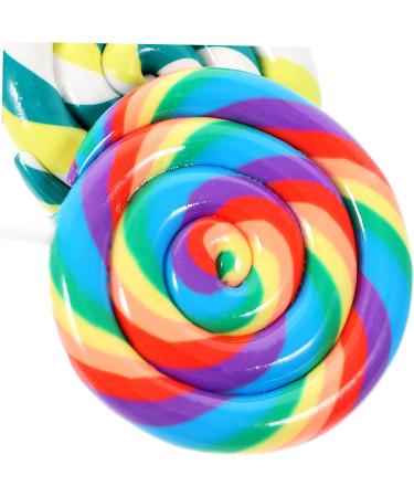 Alipis 15 Pcs Models Toy Lollipop Clay Candy Large Simulation Lollipop Jewelry Baby Child Stationery Box - Buy Online on GoSupps.com