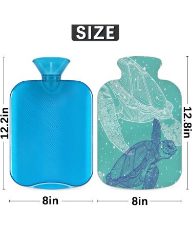 2L Ethnic Turtle Hot Water Bottle | Pain Relief & Cold/Heat Therapy | PVC Heating & Ice Cream Bags for Menstrual Cramps Feet & Hand Warmer - Buy Online on GoSupps.com