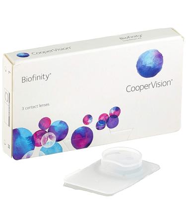 Biofinity monthly soft lenses 3 pieces / BC 8.6 mm / DIA 14.0 / 2.50 diopters - Buy Online on GoSupps.com