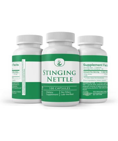 PURE ORIGINAL INGREDIENTS Stinging Nettle (100 Capsules) Leaf Always Pure No Additives Or Fillers Lab Verified 100 Count (Pack of 1) - Buy Online on GoSupps.com