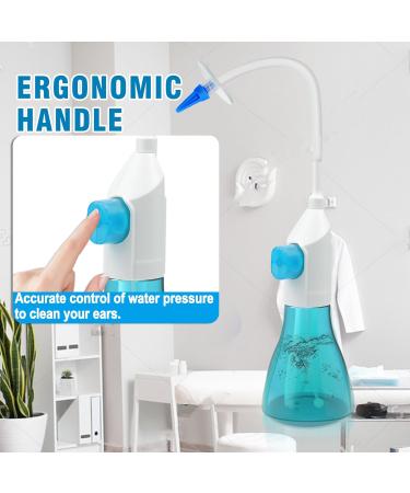 Ultimate Ear Wax Removal Tool Kit - Manual Irrigation System for Adults & Kids with Cleaning Tools & 30 Disposable Soft Tips - Buy Online on GoSupps.com