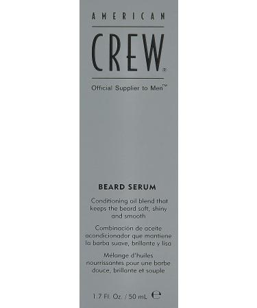 American Crew Beard Conditioner Serum - 1.7 Fl Oz | Soft, Shiny, Smooth Beard Conditioning Oil - Buy Online on GoSupps.com