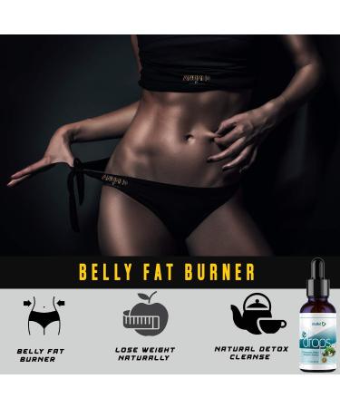 Anumed e-Drops Premium Fast Fat Burner - Metabolism & Energy Booster - Control Hunger - Healthy Weight Loss Drops - Vegan & Keto-Friendly (2oz) - Buy Online on GoSupps.com
