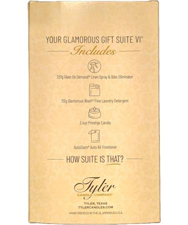 Tyler Candle Company Icon Glamorous Gift Suite VI - Room Spray Glamorous Wash Jar Candle & Autoglam - International Shipping Available - Buy Online on GoSupps.com