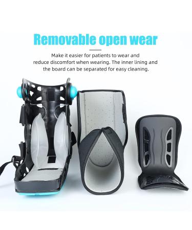 GHORTHOUD Air Cam Walker Fracture Boot Inflatable Walking Boot Short Walker Brace Orthopaedic Boot for Sprained Ankle Foot Pain Recovery Stress Fracture Broken Foot Achilles Tendonitis (Large) - Buy Online on GoSupps.com
