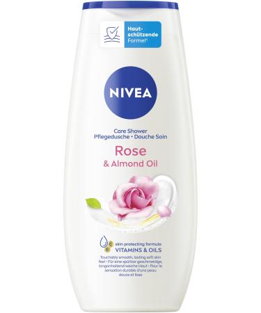 NIVEA NIVEA Care Shower Gel with Rose and Almond Oil 250ml