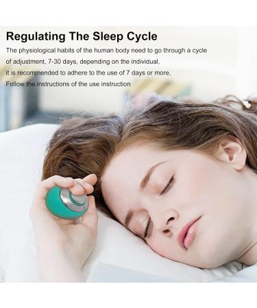 Microstrom Sleep Aid Instrument - Handheld Device with 3 Modes 9 Intensity Levels & USB Charging | Comfortable Oval Design for Quick Sleep - Buy Online on GoSupps.com